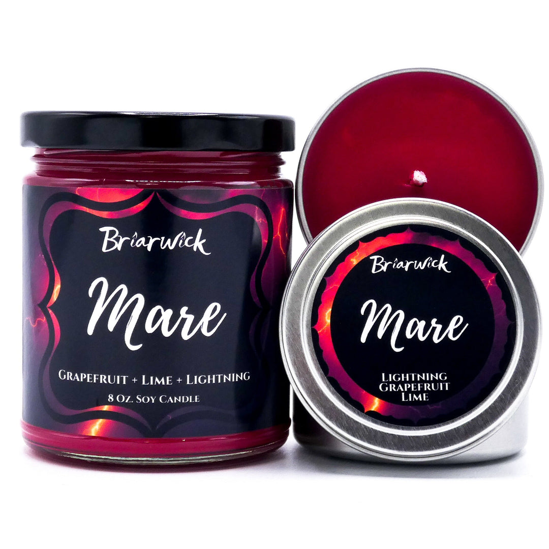 Mare Candle- Inspired by Red Queen- Soy Vegan Candle