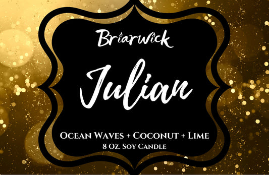 Julien Candle- Inspired by Caraval- Soy Vegan Candle