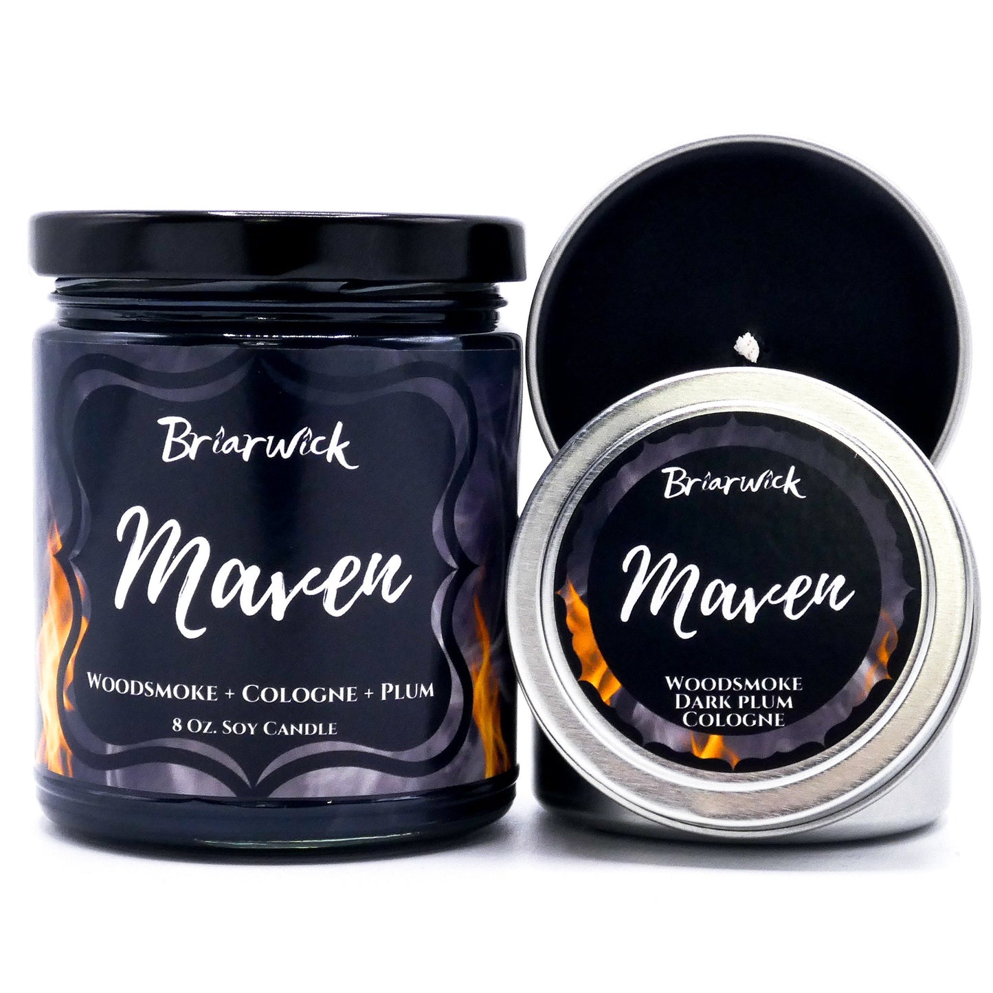 Maven Candle- Inspired by Red Queen- Soy Vegan Candle