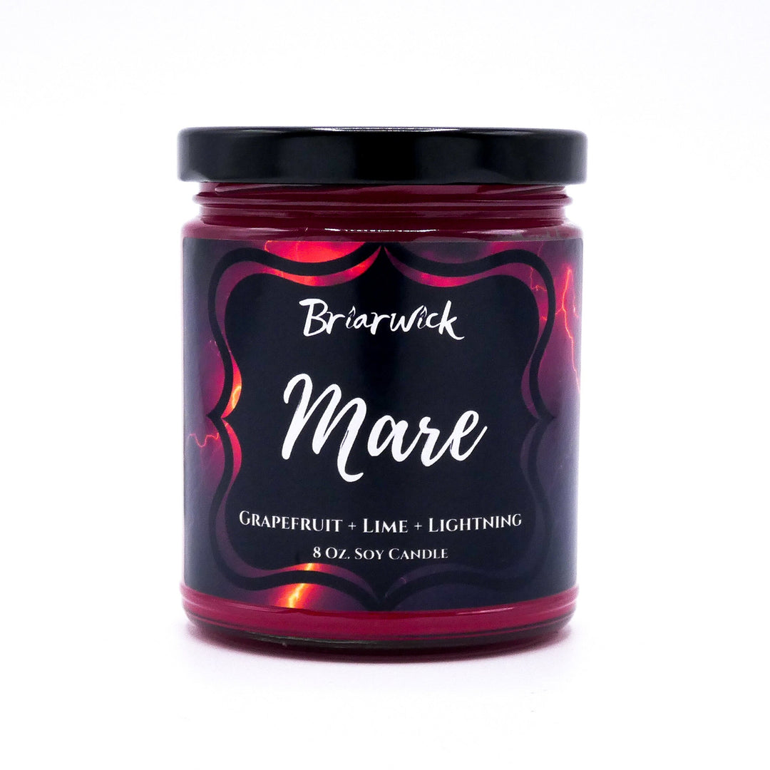 Mare Candle- Inspired by Red Queen- Soy Vegan Candle