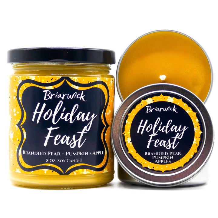 Holiday Feast Candle- Winter Seasonal Exclusive- Soy Vegan Candle