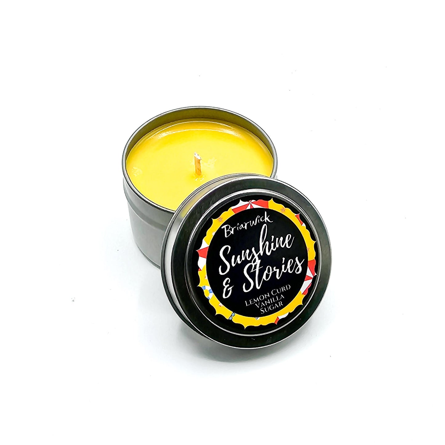 Sunshine & Stories- Summer Seasonal- Bookish Inspired Candle- Soy Vegan Candle